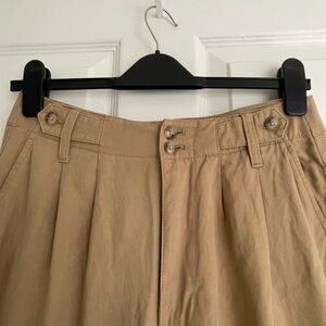 Madewell Pleated Wide Leg Pants